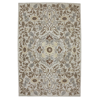 5' 3" x 7' 10" (05x08) Elation Collection Edenderry Sandstone Synthetic Rug #009476