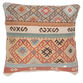 16" x 16" Pillows by Oriental Rug Mart Collection Wool Pillow #016454