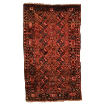 4' 0" x 6' 9" (04x07) Semi-antique Collection Tribal Wool Rug #015583