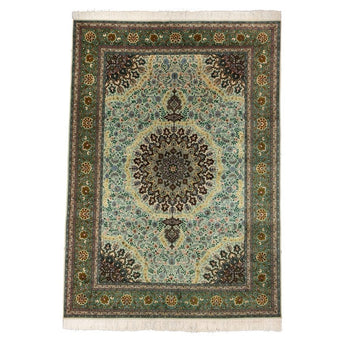 8' 3" x 11' 7" (08x12) Semi-antique Collection Tabriz Wool Rug #015594